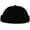 Black, variant on YooGuoGuo Unisex Velvet Brimless Beanie Hat Vintage Hip Pop Rolled Cuff Skullcap Docker Cap