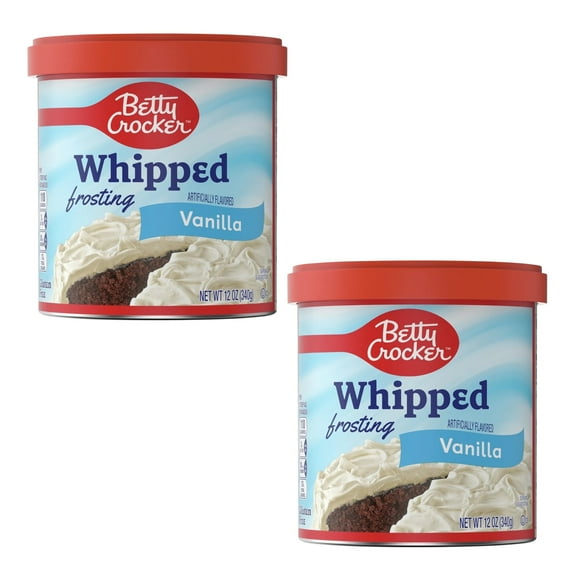 ( 2 Pack ) Betty Crocker Whipped Vanilla Frosting - 12oz