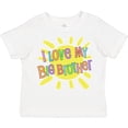 thumbnail image 3 of Inktastic I Love my Big Brother- sun and rainbow letters Boys or Girls Toddler T-Shirt, 3 of 5