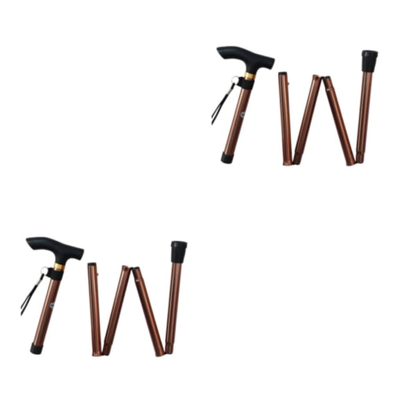 Soidarity Muletas Plegables Bastones Antideslizantes Bastones Portátiles Para Correr Trail Type6 NO6