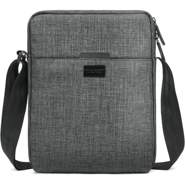 '="Bolso Bandolera para Hombre Bolso Bandolera Impermeable para Hombre con Correa Ajustable para el Hombro Pequeño Bolso Bandolera Vertical Antirrobo para Tablet iPad de 7,9" - para Viajes