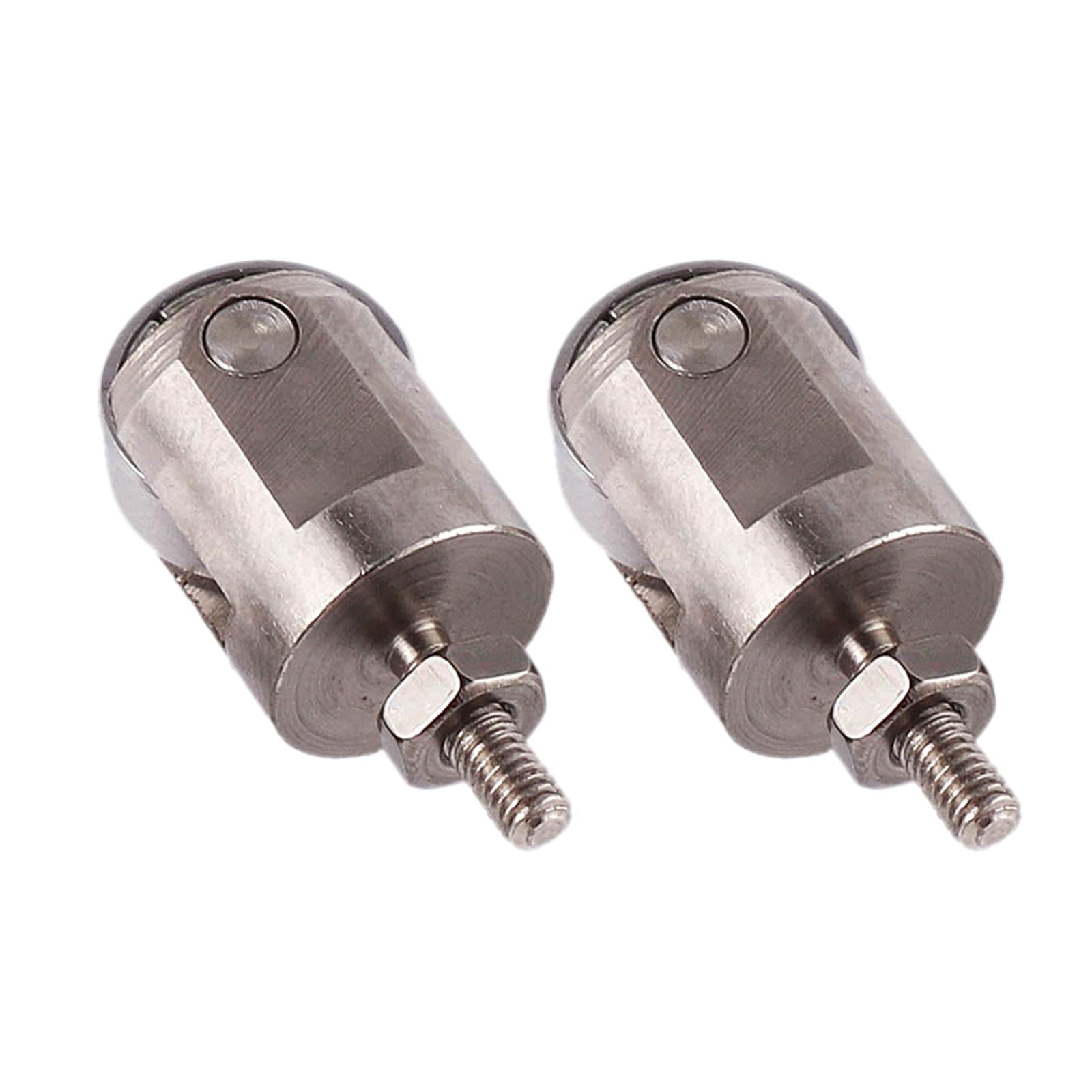 2pcs Dial Indicator Point Anti-Rust Standard Depth Gaging Roller Bike Rim Head Tip Replacement Accessories