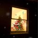 thumbnail image 4 of Dos juegos de pegatinas navideñas de dibujos animados para ventana, sala de estar, electricidad estática, copos de nieve, pegatinas navideñas para pared, 4 of 5
