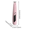 thumbnail image 3 of Rechargeable Pet Grooming Clipper With Light For Dogs And Cats Wide Powerful Motor Ideal For Indoor And Outdoor Use Pet Hair Trimmer1ml, 3 of 7