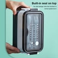 thumbnail image 4 of Moyic Fiambrera de doble capa de gran capacidad con tapa para niños, fiambrera para estudiantes, contenedor de almacenamiento de alimentos Mostrada, 4 of 6