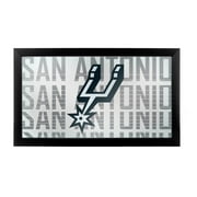 NBA Framed Logo Mirror - City - San Antonio Spurs