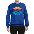 thumbnail image 2 of Wild Bobby Sun Rays Summer Vibes And Lazy Days Unisex Crewneck Sweatshirt, 2 of 6