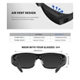 thumbnail image 3 of KALIYADI Fit Over Wrap Sunglasses Polarized Sun Glasses:Wrap Around Eyeglasses for Men and Women with UV Protection for Driving, 3 of 7