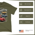 thumbnail image 6 of Ford Still Plays with Trucks T-shirt American Classic F100 F150 Pickup Built Tough Vintage Offroad 4x4 Men's Tee, 6 of 7