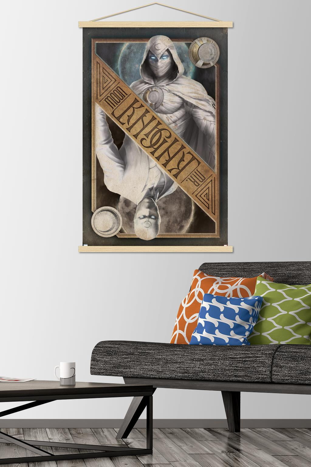 Marvel Moon Knight - Card Wall Poster with Magnetic Frame, 22.375" x 34"