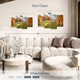 thumbnail image 4 of Elephant Stock Zion National Park Mountainscape Wall Art - Horizontal Multi Panel Canvas - Living Room Wall Decor - Nature Multi Panel - Blue And Brown Decor - 36" x 22", 4 of 8