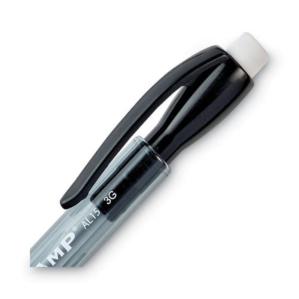 Champ Mechanical Pencil, 0.5 Mm, Hb (#2.5), Black Lead, Translucent Gray Barrel, Dozen | Bundle of 10 Dozen
