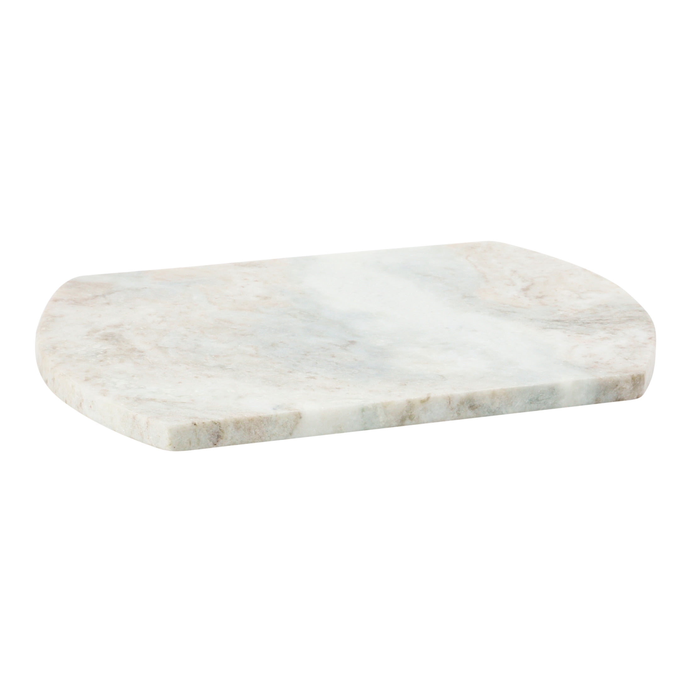 Creative Co-Op Long Marble Cutting Board, Buff