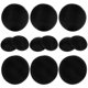 thumbnail image 5 of ColoMX 3 pares de almohadillas para sujetador Pushup Superior esponja sujetador copa inserto Pad Push Up 90L (negro), 5 of 8