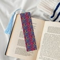thumbnail image 4 of Kdxio Colorful Snake Print Metal Tassel Bookmarks,Perfect Gift for Art Lovers and Bookworms Metal Bookmarks for Women, 4 of 8