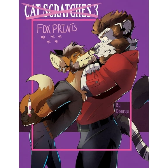 Cat Scratches Artbook 3 Fox Prints, (Paperback)