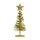 thumbnail image 2 of Adorno de árbol de Navidad | Adorno de estrella de metal de hierro dorado con purpurina fina, decoración navideña duradera de 16x5cm | Diseño de bobinado 3D brillante, elegante decoración festiva, 2 of 6