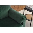 thumbnail image 4 of Modern Plush Chenille 33 Inch Oversized Swivel Lounge Chair - Comfortable for Small Spaces and Apartments, 4 of 22