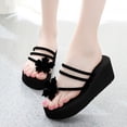 thumbnail image 1 of Zapatillas de moda para mujer, sandalias de plataforma, Sandalias de tacón alto, zapatos de verano para mujer, chanclas de playa, chanclas sólidas, zapatillas 2022 para mujer Tan Jianjun unisex, 1 of 2