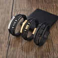 thumbnail image 3 of High Quality Men‘s Leather Bracelet Stainless Steel Multi-layer Combination Accessory Fashion Man Jewelry Wholesale Dropshipping, 3 of 6