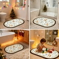 thumbnail image 6 of Gogreen Bath Mat - Bathroom Mat Rug Non Slip Super Absorbent Stain Resistant Quick Dry Bathroom Rug-Bath Mat for Bathroom Floor Bathtub Vanity-Bathmat Bath Rug Easy Care (Christmas Deer, 20"x32"), 6 of 6