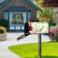 thumbnail image 5 of Yayeee Mailbox Cover Magnetic Standard Size Post Box Cover Wrap Decor, Floral Design, 5 of 9