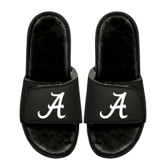 Youth ISlide  Alabama Crimson Tide Logo Fur Slide Sandals