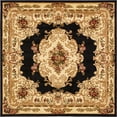 thumbnail image 3 of Unique Loom Versailles Collection Area Rug - Charles (6' 1" Square Black/Cream), 3 of 7