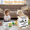 thumbnail image 5 of Pet Memorial Urn for Dog or Cat Ashes with Photo Frame Wood Dog Urn Personalized Pet Urn Pet Memorial Keepsake Memory Box with Key and Lock for Loss Pets, 5 of 9