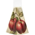 thumbnail image 2 of Apples Hand Towels Set of 2 Soft Absorbent Kitchen Hanging Towels Dish Cloths Bathroom Hand Towels with Loop & Hook for Kitchen Bathroom Wash cloth, 2 of 7