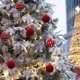 thumbnail image 4 of HWRETIE Plastic Christmas Tree Balls,Christmas Decorations 12 Piece Flocked Christmas Balls Christmas Decoration Setmultiple Styles of Christmas Tree Decorations, 4 of 6