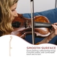 thumbnail image 2 of WASHWEPE 1 Set Maple Wood Violin Neck With Fingerboard For Music Practice, 2 of 8