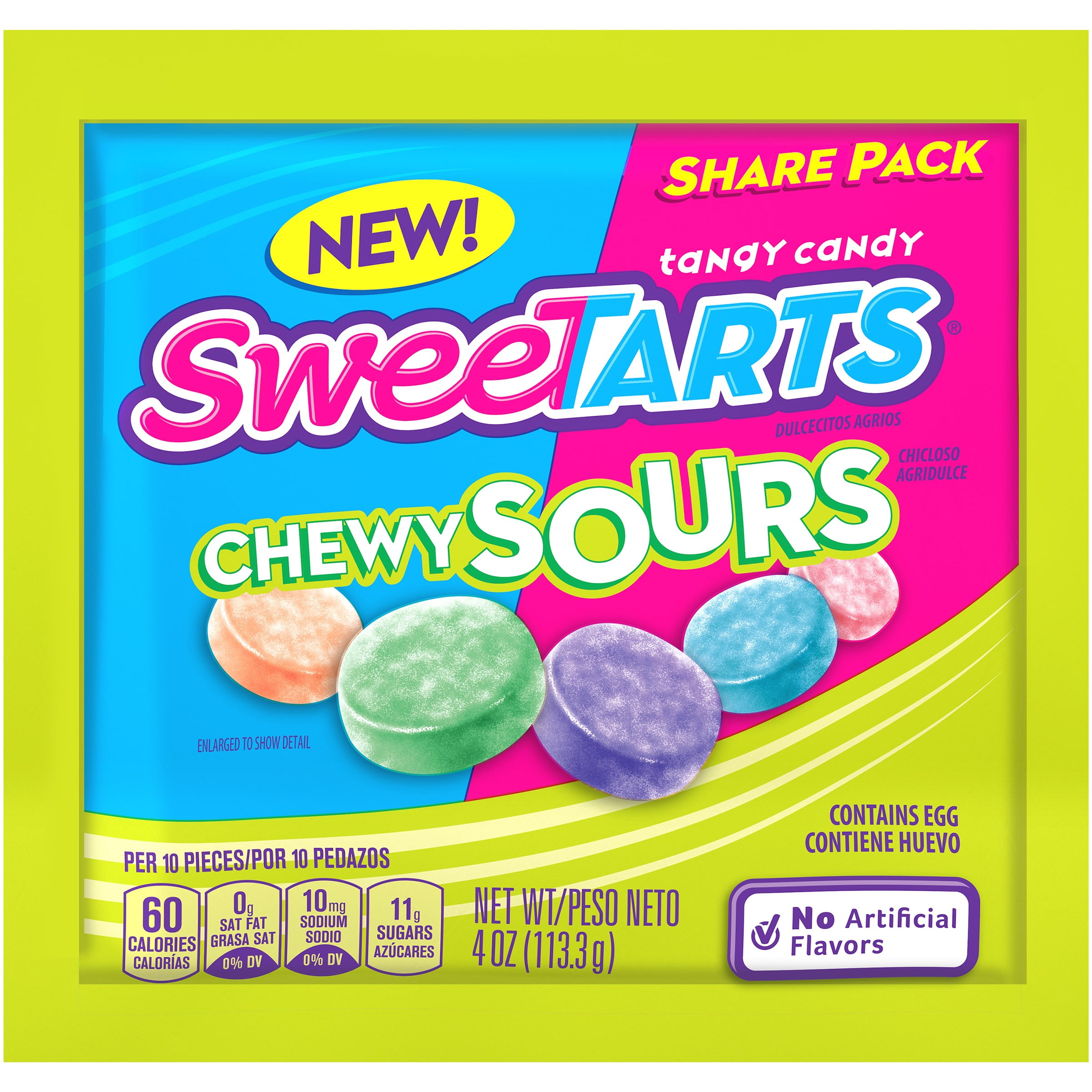 sweetarts chewy sours flavors