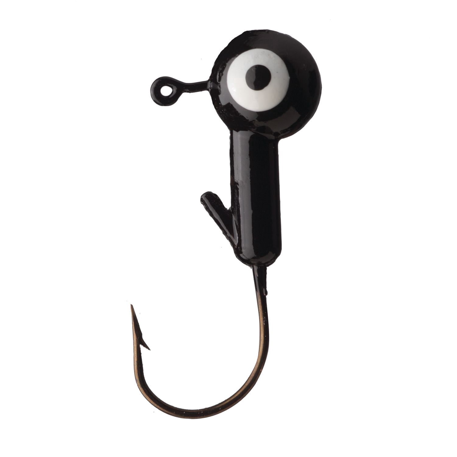 Tête de gabarit à bille Eagle Claw WBH14-4, 1/4 oz, 10 pk, noir