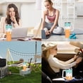 thumbnail image 5 of 30 Oz Tumbler with Handle and Straw Insulated Double Walled Stainless Steel Travel Mug Gift Box Reusable Tumbler Coffee Travel Mug for Office Portable Insulated Beer Cup for Hot & Cold Drinks, 5 of 6