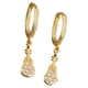 thumbnail image 5 of Pendientes Qarigey Forma De Guitarra 2 Piezas Joyería De Bucle De Circón Brillante Para Mujeres Y Hombres Clip De Oreja Llamativo Oro, 5 of 6