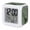Sage Green, variant on Grey Ombre Marble Digital Alarm Clock for Bedrooms, Smart LED Alarm Clock with 7 Color Changing Night Light, Gray Marble Crack Abstract Modern Silent Wake Up Clocks for Sleep Study Cooking 3.2"x3.2"