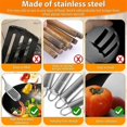 thumbnail image 5 of 5Pcs Kitchen Cooking Utensils Set Stainless Steel Shovel Soup Spoon Spatula Utensils Dinnerware Coo, 5 of 5