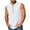 White, variant on Sleeveless Shirts for Men Henley Collar Tee Shirts Summer Cooling Soft Cotton Tee Tops Outdoor Workout Gym Running Tshirt White L