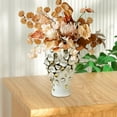 thumbnail image 3 of AMLESO Porcelain Ginger Jar Ceramic Flower Vase Desktop Ornament for Entrance Party, 3 of 8
