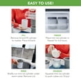 thumbnail image 4 of Tovolo Mini Ice Cube Maker Mold, Squeeze and Release, Set of 2, 4 of 8