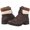 Brown, variant on GLOBALWIN Women's lace Up Boots for Women with Low Heel 8M Black