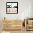 thumbnail image 3 of Americanflat 25x25 Picture Frame with Polished Plexiglass Streamline Collection Thin Border Square - Black, 3 of 6