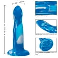 thumbnail image 4 of CalExotics Twisted Love Silicone Anal Probe, Blue, 4 of 8