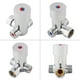 thumbnail image 4 of Rawiri-Mezclador G1/2 con Control de temperatura para grifo automático, mezclador de agua fría y caliente, termostático de 3 vías para lavabo, inodoro, 4 of 8