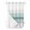 Teal green, variant on No Hook Cloth Fabric Shower Curtain with Snap in Liner, Aqua Ombre Stripes Waterproof Shower Curtains Set with See Through Top Window, Modern Abstract Stripes Aesthetic Bath Curtains Shower 36"x78"