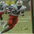 thumbnail image 2 of Sean Taylor Autographed Miami Hurricanes Deluxe Framed 16x20 Photo - Extremely Rare - JSA Full Letter, 2 of 3