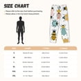 thumbnail image 3 of Balery Colorful Insects Pantalones de pijama para mujer, pijamas ultraligeros, pantalones de estar por casa-3X-Large, 3 of 6