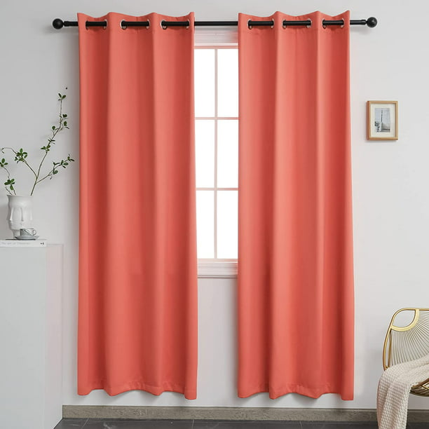 Solid Thermal Insulated Grommet, What Color Goes With Black Curtains