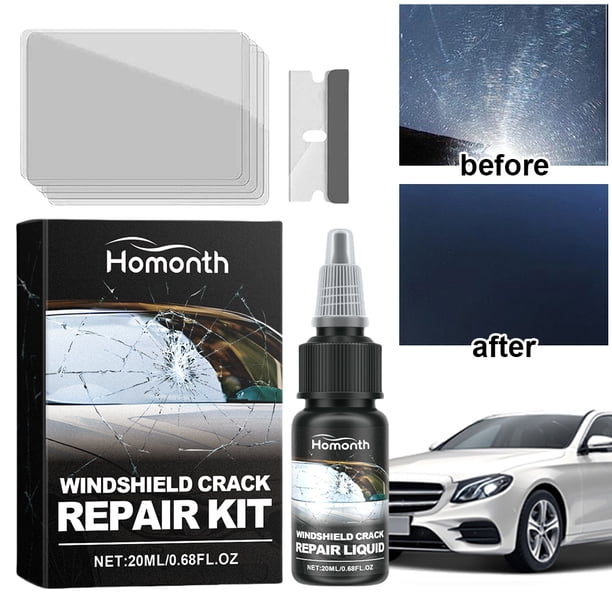 Kit Reparación Parabrisas para Cristales Coche Con Grietas 20ml